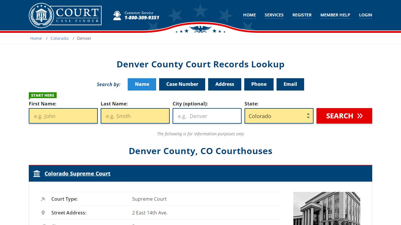 Denver County Court Records | CO Case Lookup